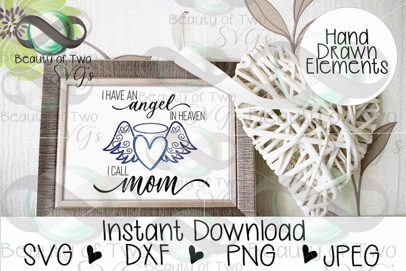 Download Mom In Heaven Svg Free - 184+ SVG File Cut Cricut for Cricut, Silhouette and Other Machine