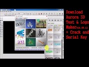 Inilah Download Aurora 3D text and Logo maker setup and crack full version , viral!