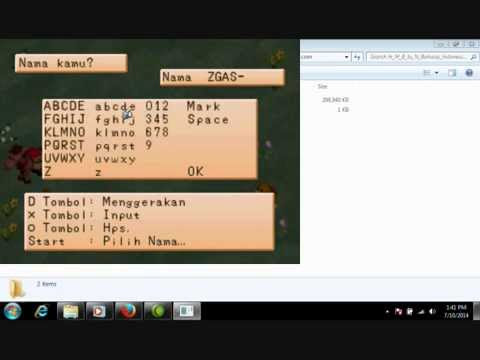 Video Tutorial Memainkan Games PS1 Di PC ZGAS-PC