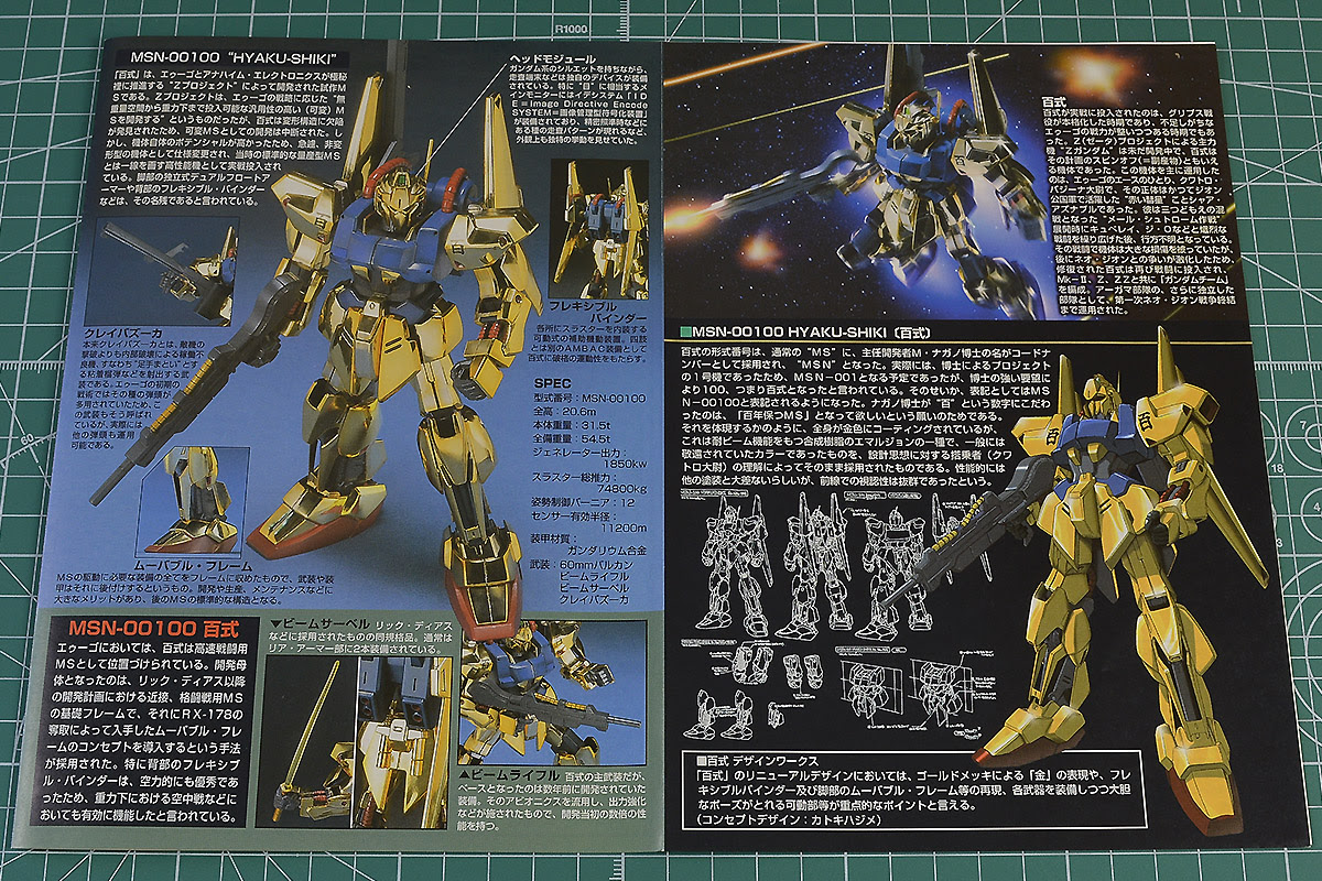Hguc 百式のパッケージ ランナー レビュー ガンダムブログはじめました