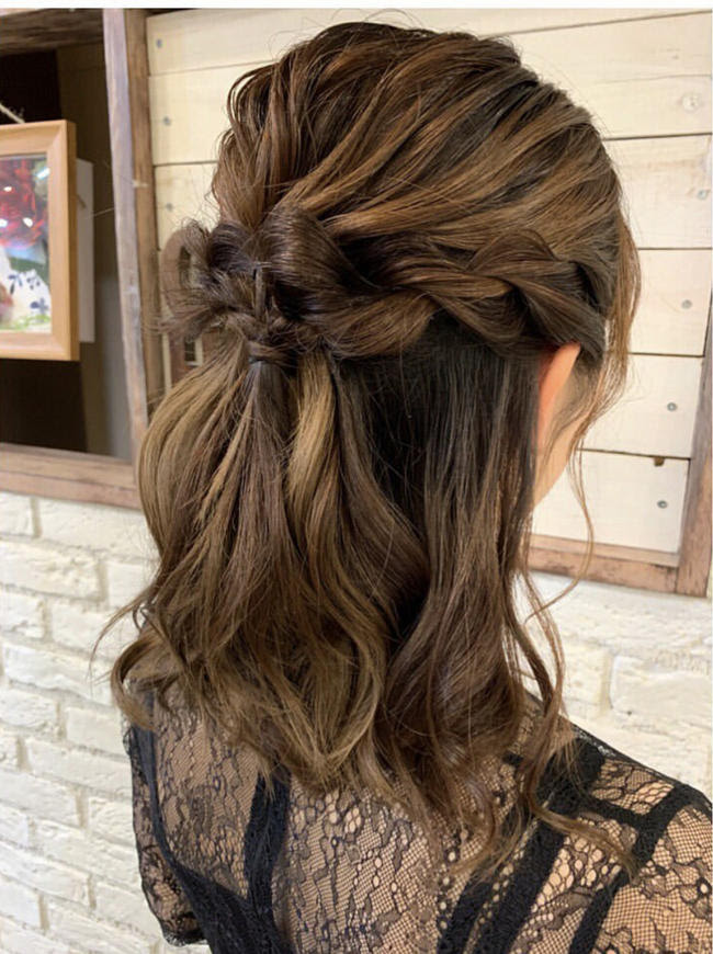 簡単ヘアアレンジ 髪型セット 美容室taebis 八千代台シェリール