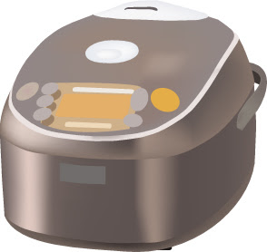 一体 いつ使うのか 炊飯器 ジャーのイラスト フリー無料素材 商用ok 京都ホームページ制作日記