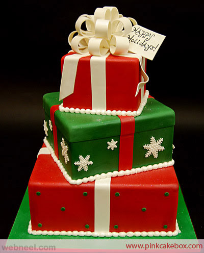 25 Beautiful Christmas Cake Decoration Ideas and design examples