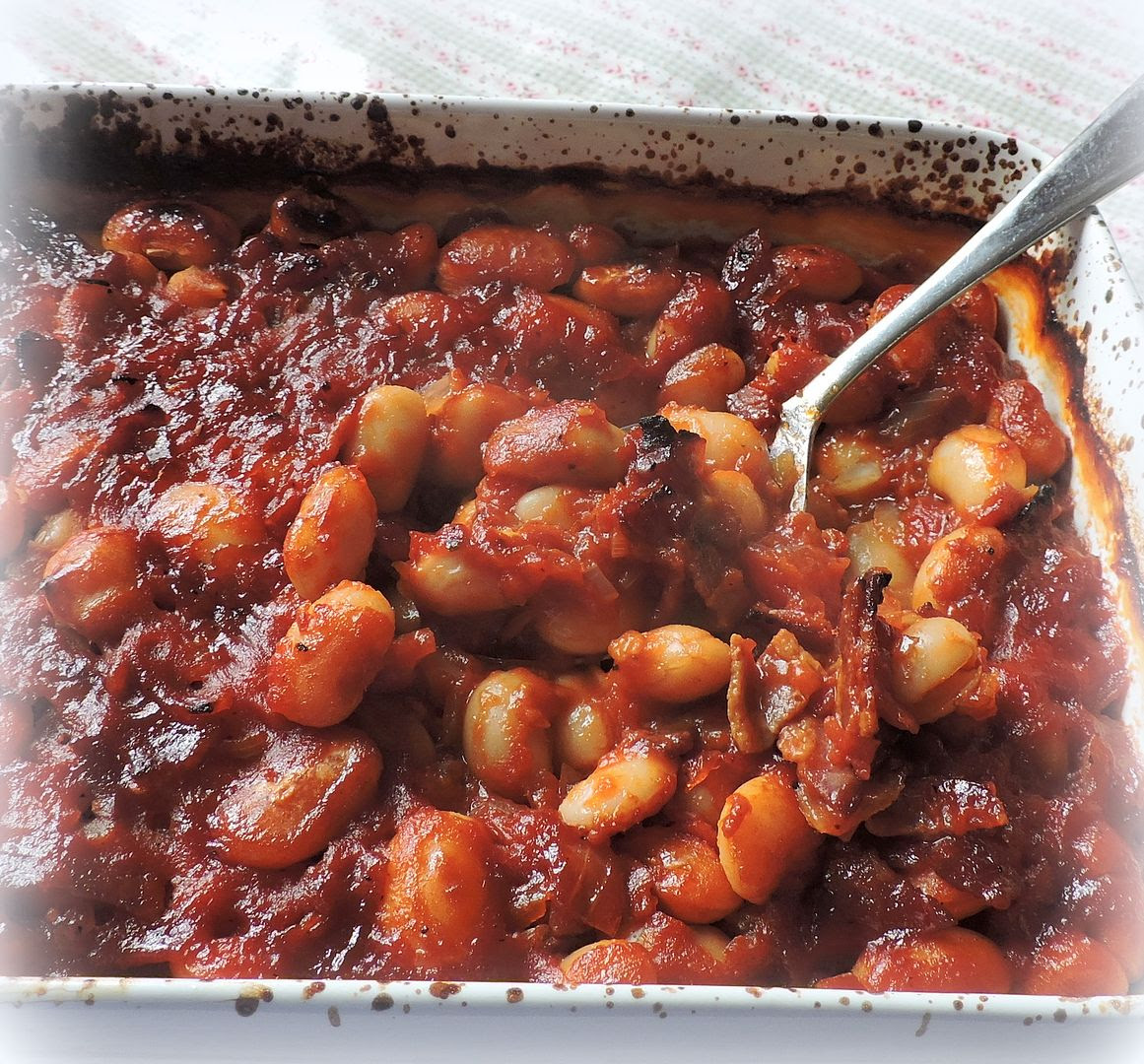 Maple Baked Butterbeans