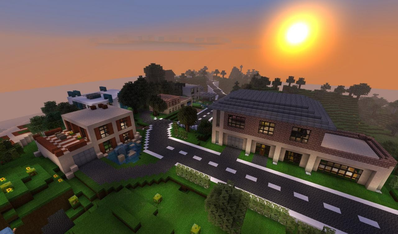 Gregonsburg Hills - Complete neighborhood Minecraft Project