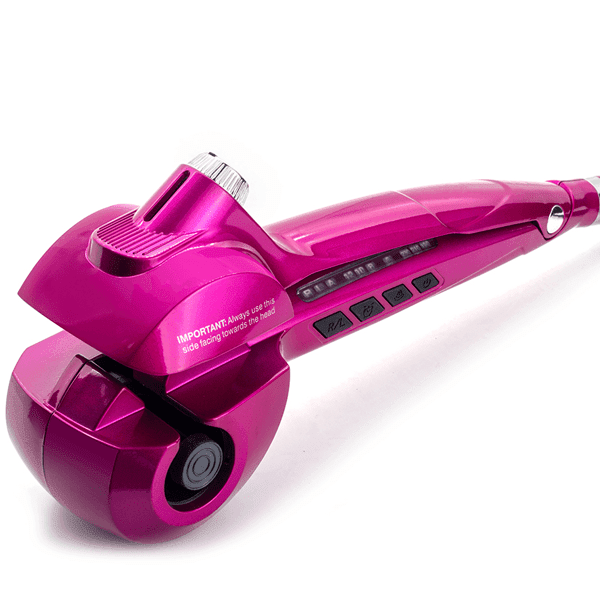 Ceramic Automatic Hair Curler With Steam My Make Up Brush Set