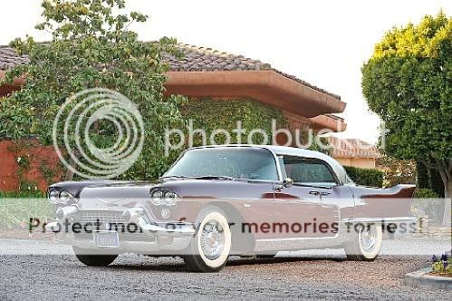 Frank Sinatra’s 1958 Cadillac Eldorado Brougham is estimated to be valued between $275,000 - $325,000.