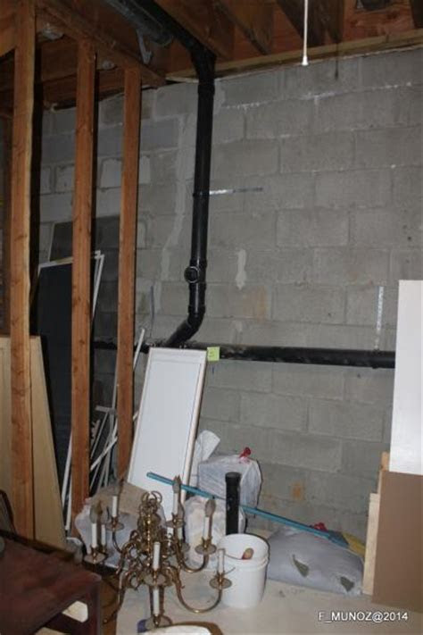 basement rough  plumbing identification  solution