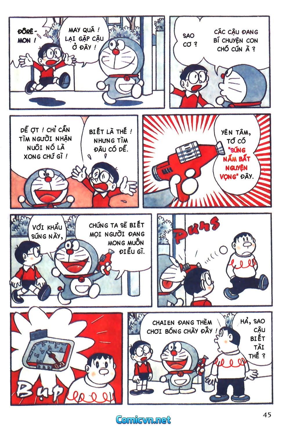 Doraemon màu chap 70 - Trang 4