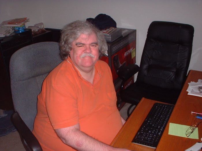 Me on the computer