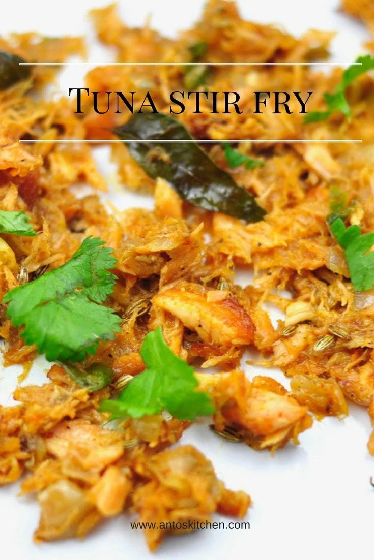 tuna stir fry