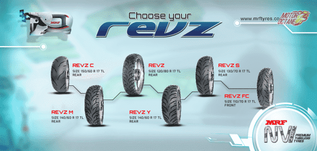 Product Review Mrf Revz C Revz Fc Motorcycle Radials Business Standard News