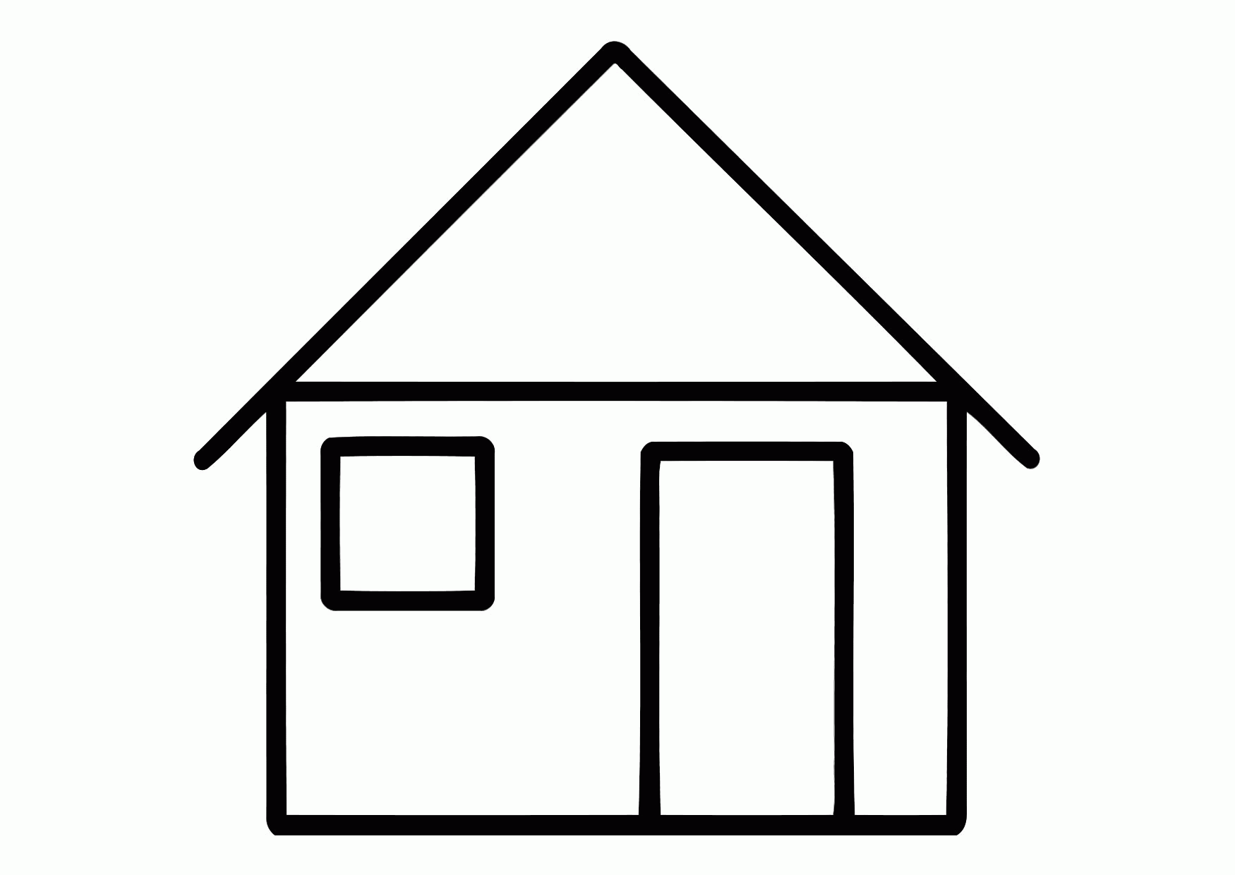 House Coloring Pages Preschool High Quality Coloring Pages