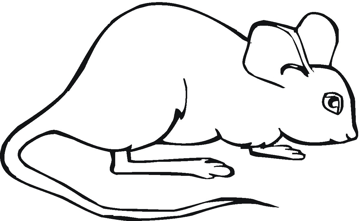 Free Printable Mouse Coloring Pages For Kids