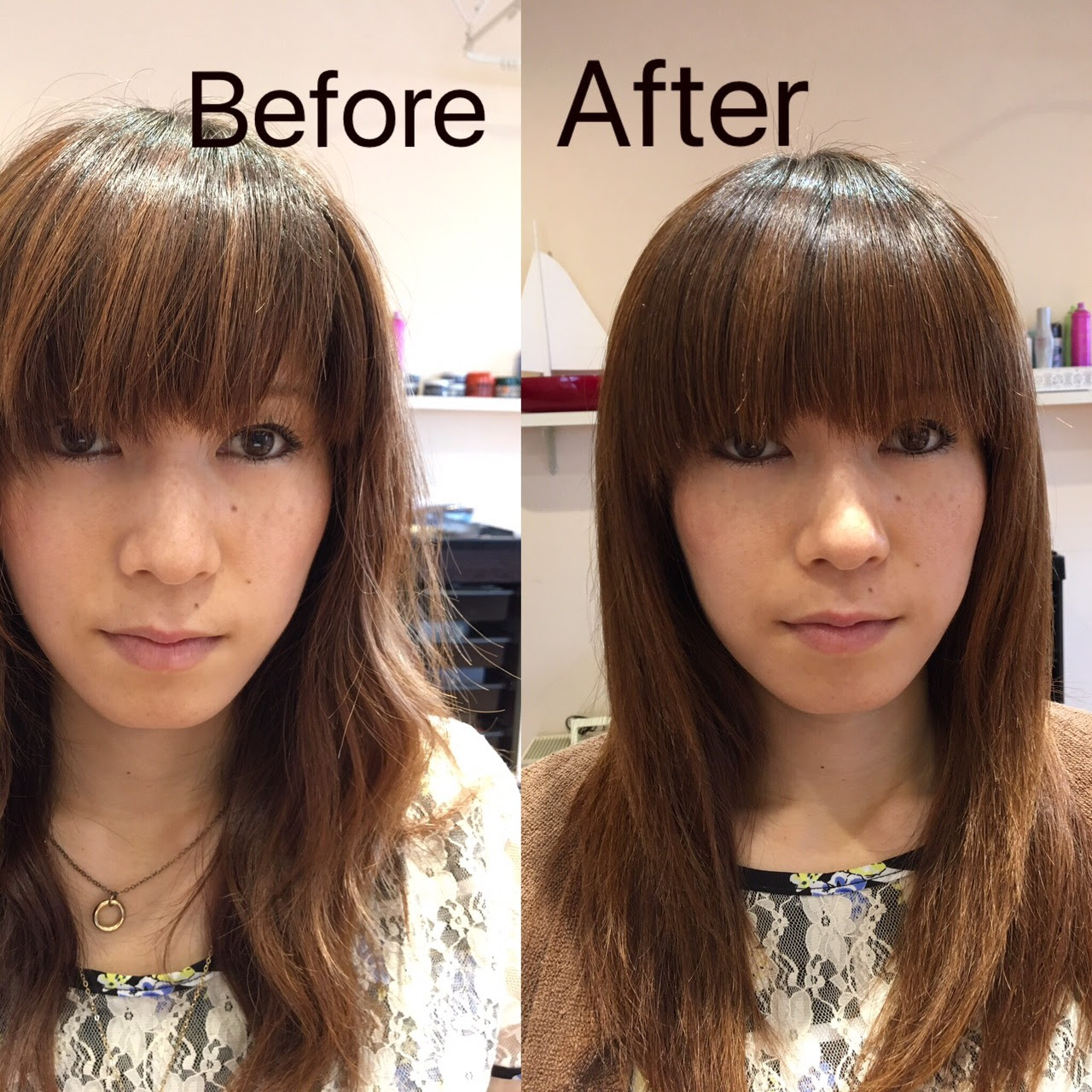 秋冬に起こりがち 乾燥が原因の髪の広がりを抑えたい方へ 郡山市美容室 プールブー 髪質改善 深夜営業 ツヤ髪 エイジングケア 頭皮環境改善