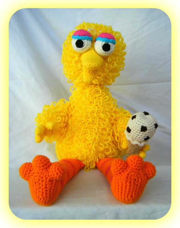 Big Bird (w chocolate chip icecream)