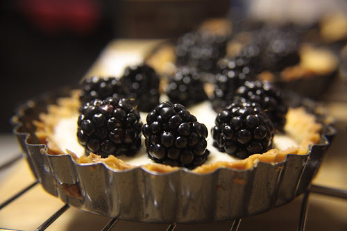 blackberry tart