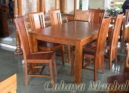 Meja Makan Modern 6 Kursi Jati Meja Makan Modern Kayu Meja Makan Modern 6 Kursi Jati Meja Makan Modern Kayu
