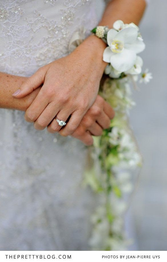 wristlet bouquet | my wedding flowers | Pinterest