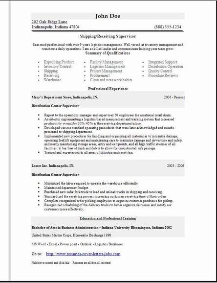 home resume templates j z shipping receiving shipping receiving resume