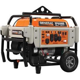 - Generac XP Series Portable Generator - 8125 Surge Watts, 6500 Rated Watts, Electric Start, Model# 5930