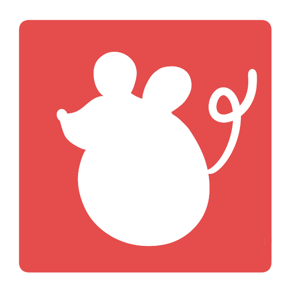 はんこ風のねずみ シルエット のイラスト かわいいフリー素材が無料のイラストレイン