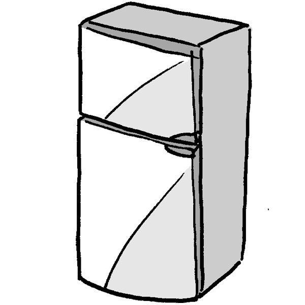 冷蔵庫のイラスト かわいいフリー素材が無料のイラストレイン