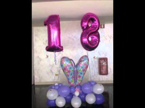 18° compleanno - Bomboniere, Composizioni palloncini ad ...
