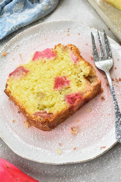 Rhubarb Cake Recipe