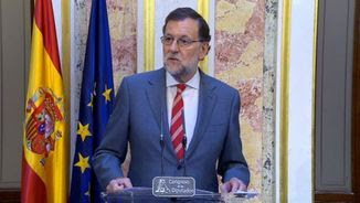 Rajoy compareix en roda de premsa després de la primera ronda de contactes amb la resta de partits