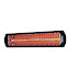 Radiant Patio Heaters / They heat the body and heat ambient air without blowing dust around.