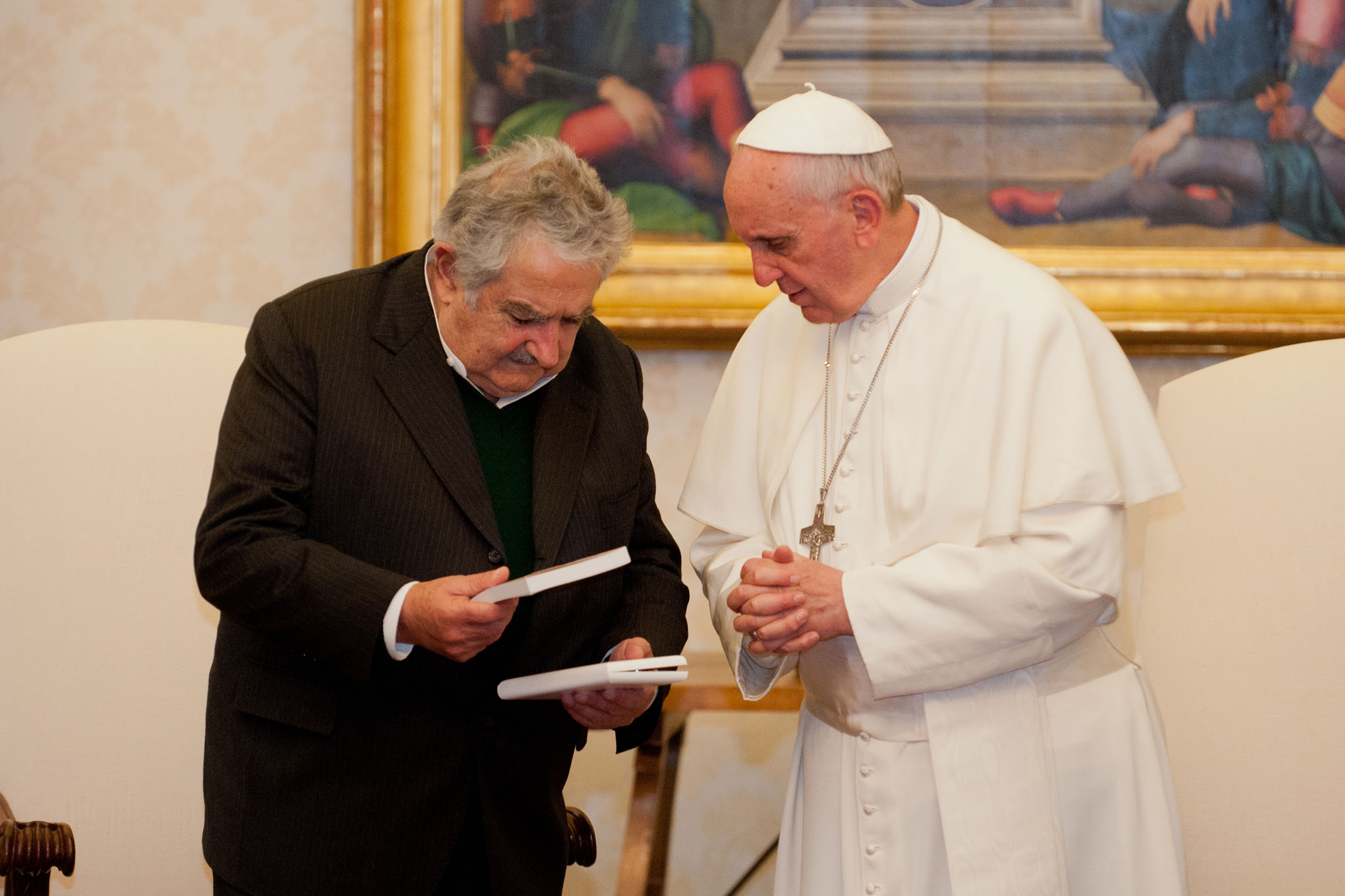 Resultado de imagem para josé mujica com francisco