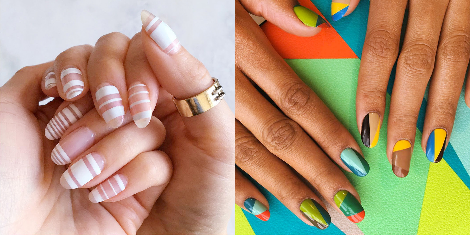 12 Cool Summer Nail Art Designs - Easy Summer Manicure Ideas