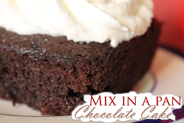 Mix in a Pan Chocolate Cake