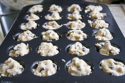 Homemade Banana Bread Muffins with Chocolate Chips