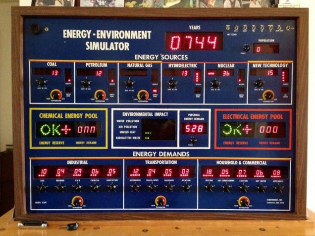 This 1970s Energy Simulator Was Supposed to Make Conservation Fun