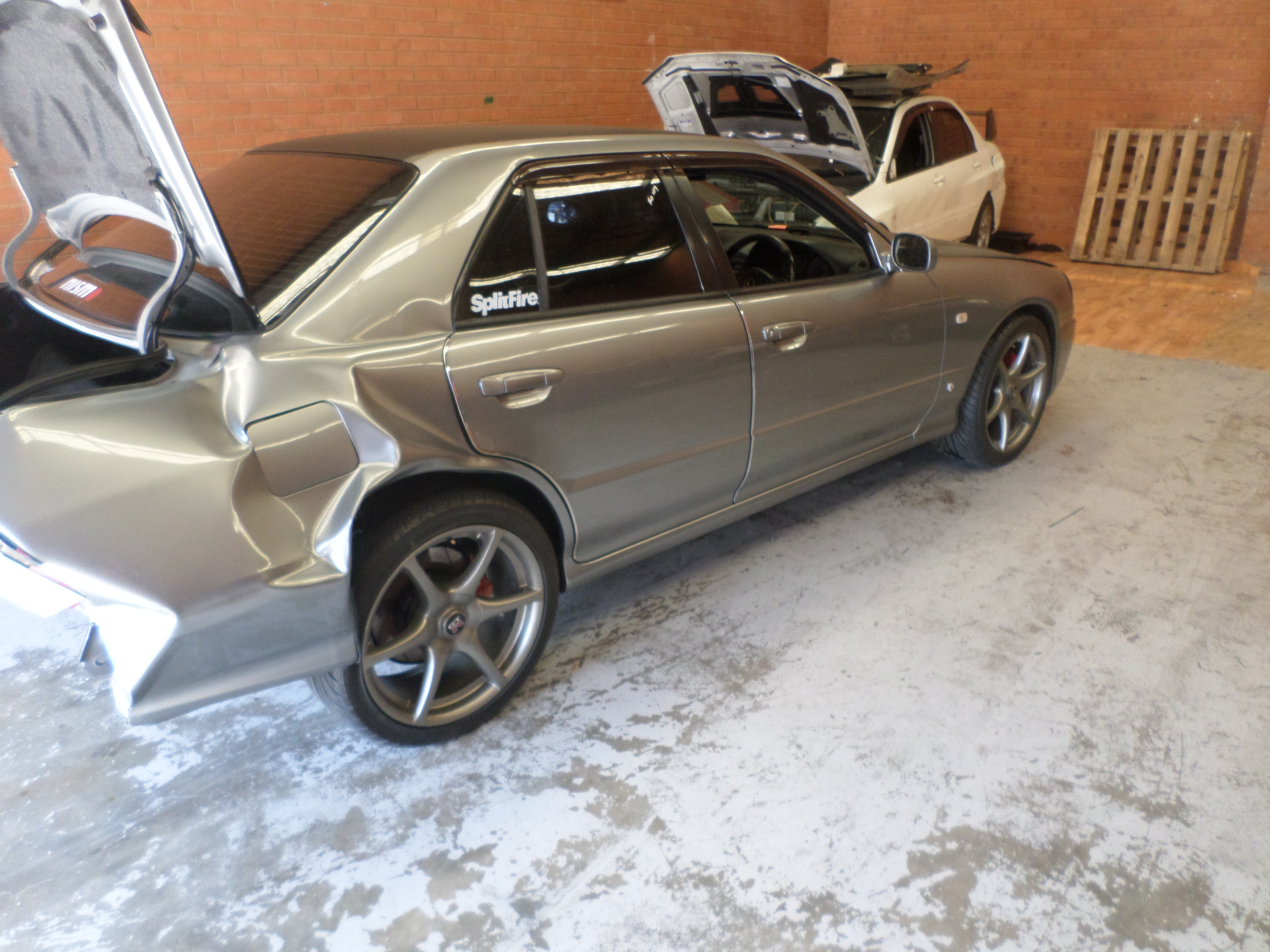 WRECKING PARTS NISSAN SKYLINE R34 GT T 2001 TURBO 4 DOOR ...