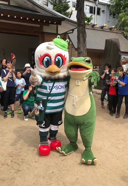松本かえるまつり に参加しました 報告 松本山雅fc