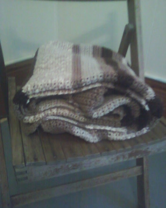 Multi Stripe "Lap Blanket"