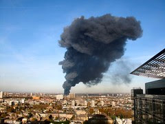 Massive Fire, North London