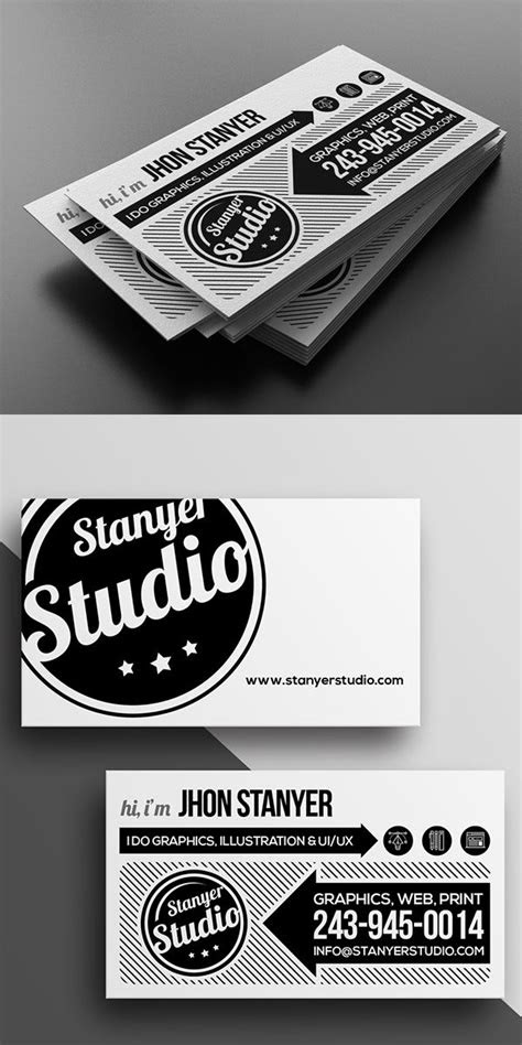 8 best Business Card Size images on Pinterest