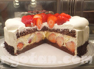 ハーブスのフレッシュケーキでバースディパーティ Harbs Fresh Cakes Birthday Party ランランのプライベートビーチ
