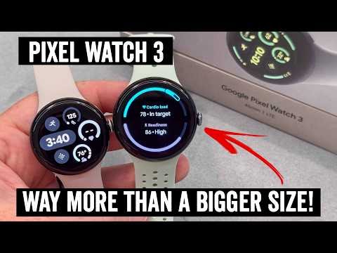 Google Pixel Watch 3 Hands-on: A (Big) Running Focus