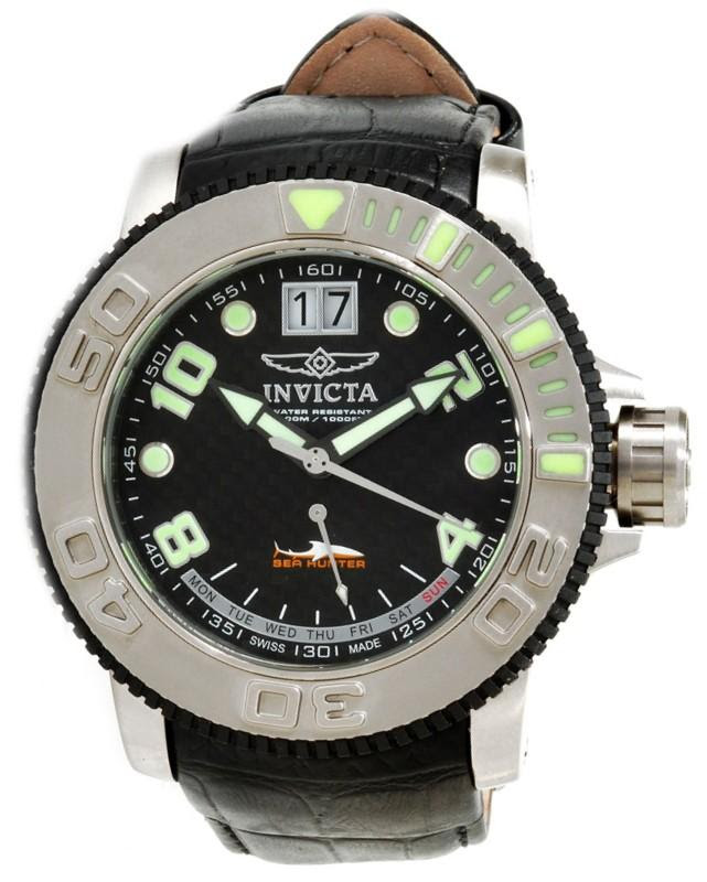 Invicta Mens Sea Hunter Swiss Made Quartz Luxury Watch $1995.00