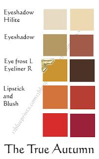 Warm Autumn Makeup | Warm Autumn Color Palette - thinking about having different bridesmaid color dresses and corresponding ties for the groomsmen