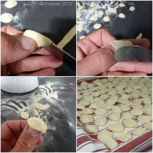 facendo orecchiette