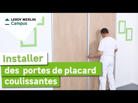 Porte placard accordeon leroy merlin