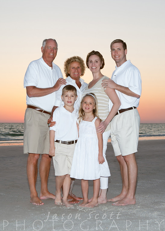 Vieth Family on Siesta Key, March 2013