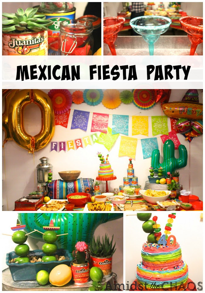 A Mexican Fiesta Surprise 40th Birthday Party - Amidst the ...