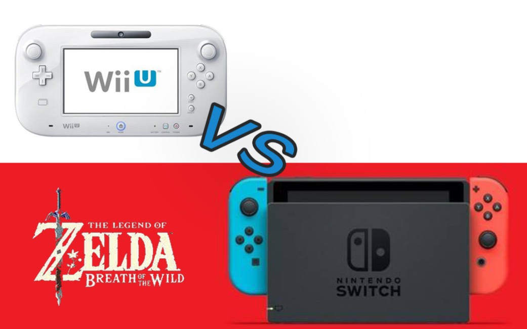 塞尔达旷野之息 Wiiu和switch实机对比 哔哩哔哩 Bilibili